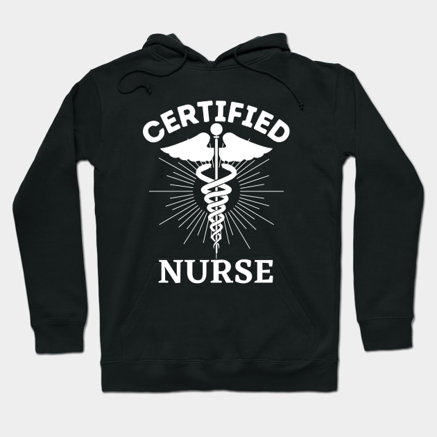 Certified Nurses Day Hoodie by UltraPod